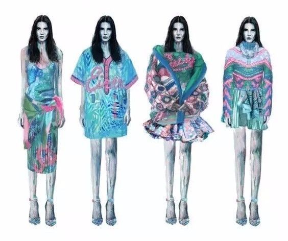 海外藝術院校的服裝效果圖 創意、概念與視覺的碰撞